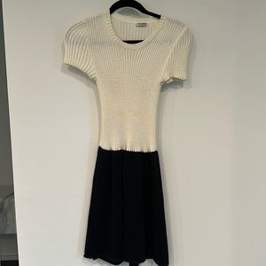Vintage 2000s Miu Miu cotton knit dress